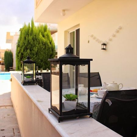 Cozy Poolside Apartment Pafos Zewnętrze zdjęcie